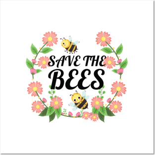 Save the Bees Posters and Art